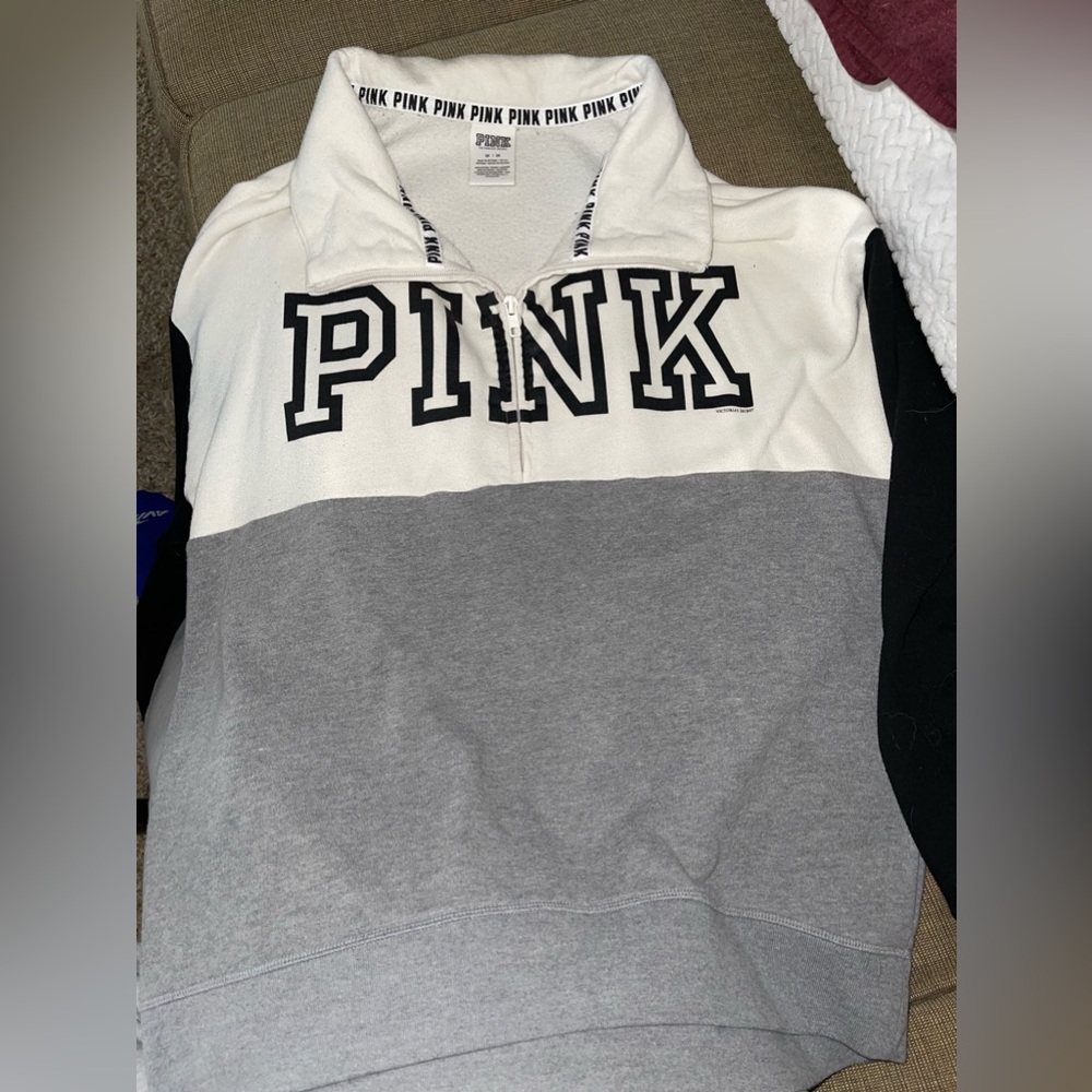 PINK half zip
